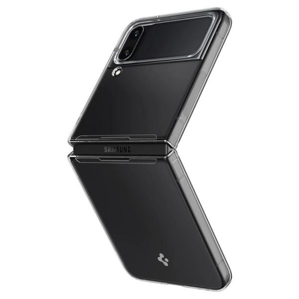 Spigen Airskin Samsung Galaxy Z Flip 4 Szilikon Tok, Átlátszó