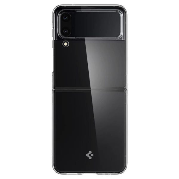 Spigen Airskin Samsung Galaxy Z Flip 4 Szilikon Tok, Átlátszó - Image 3