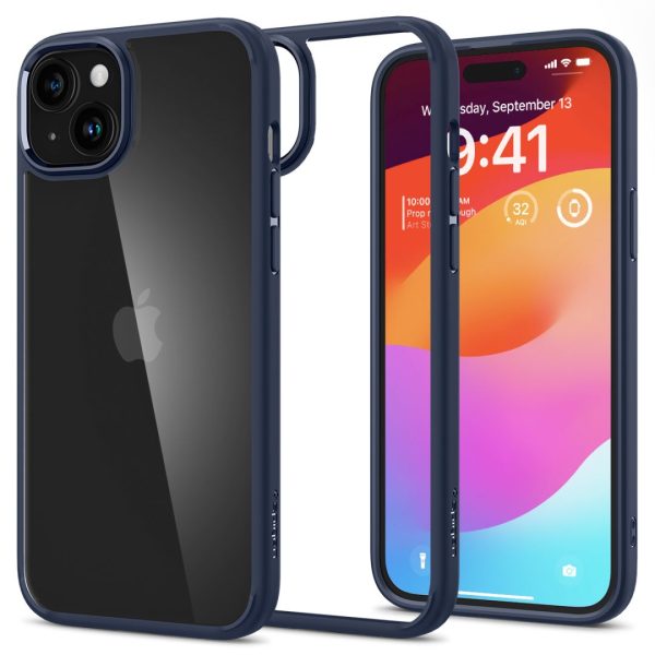 Spigen iPhone 15 Plus Tok Ultra Hybrid Navy Kék