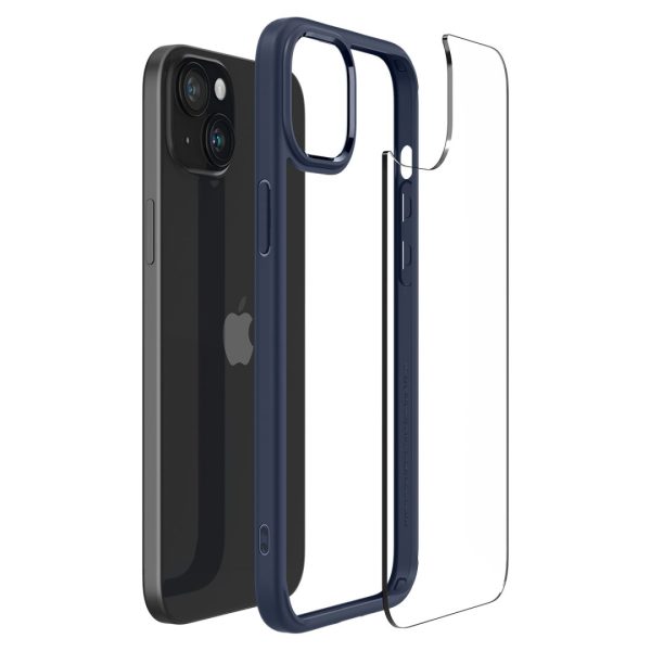 Spigen iPhone 15 Plus Tok Ultra Hybrid Navy Kék - Image 8