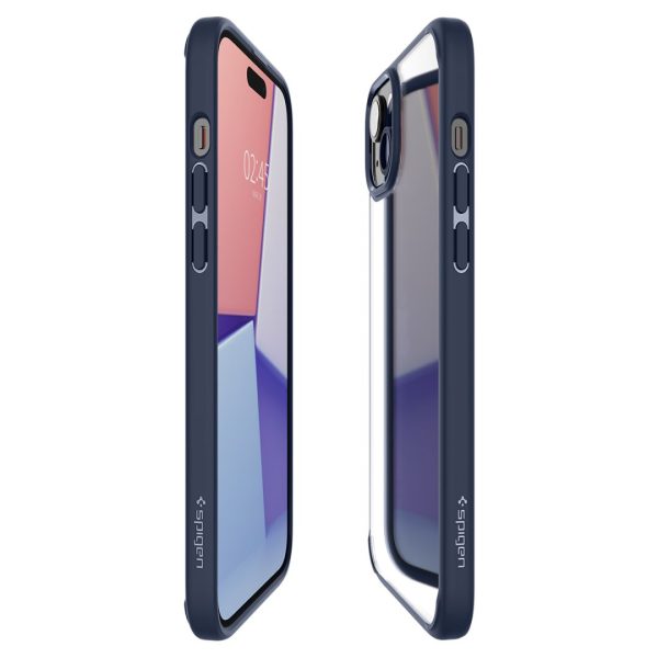 Spigen iPhone 15 Plus Tok Ultra Hybrid Navy Kék - Image 9