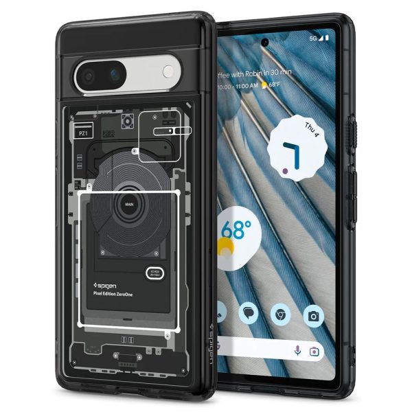 Spigen Pixel 7a Tok Ultra Hybrid Zero One Fekete