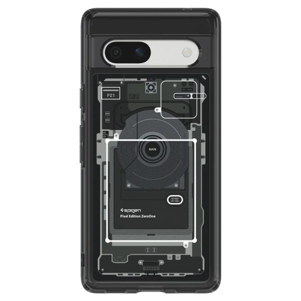 Spigen Pixel 7a Tok Ultra Hybrid Zero One Fekete - Image 6