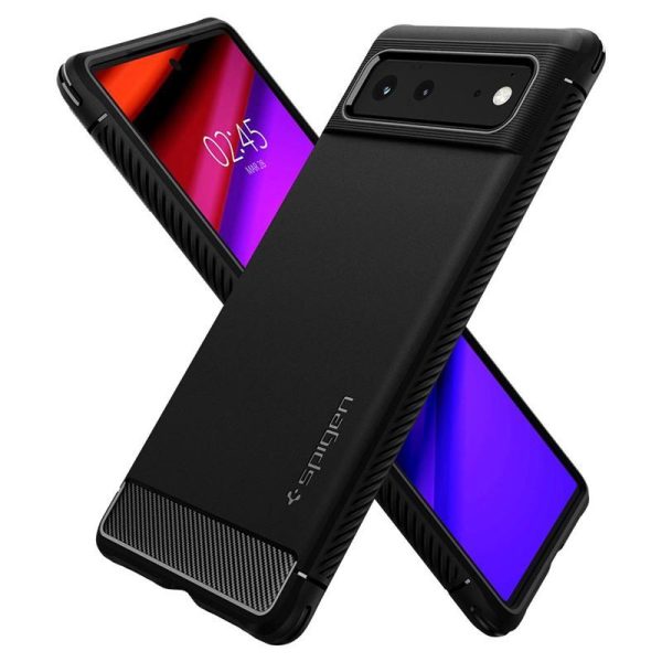 Spigen Rugged Armor Tok, Fekete - Google Pixel 6 - Image 2