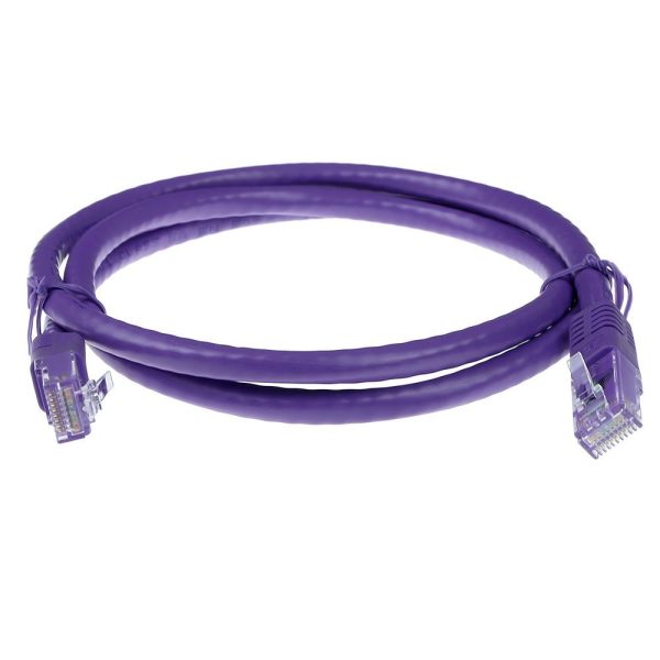 ACT CAT6 U-UTP Patch Cable 10m Purple - Image 2