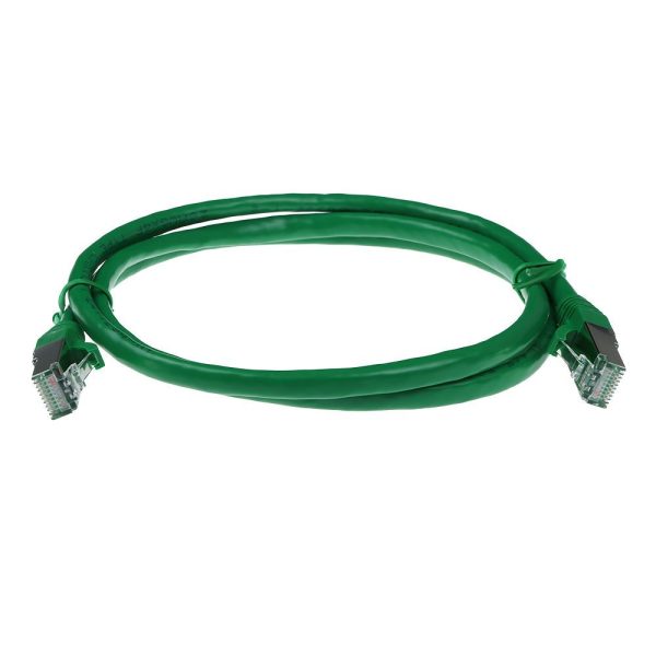 ACT CAT6A S-FTP Patch Cable 1m Green - Image 2