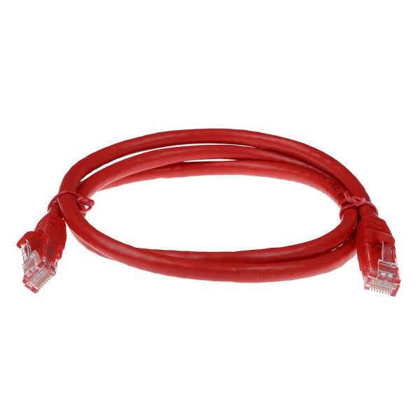 ACT CAT6A U-UTP Patch Cable 10m Red - Image 2