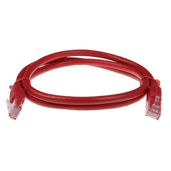 ACT CAT6A U-UTP Patch Cable 7m Red - Image 2