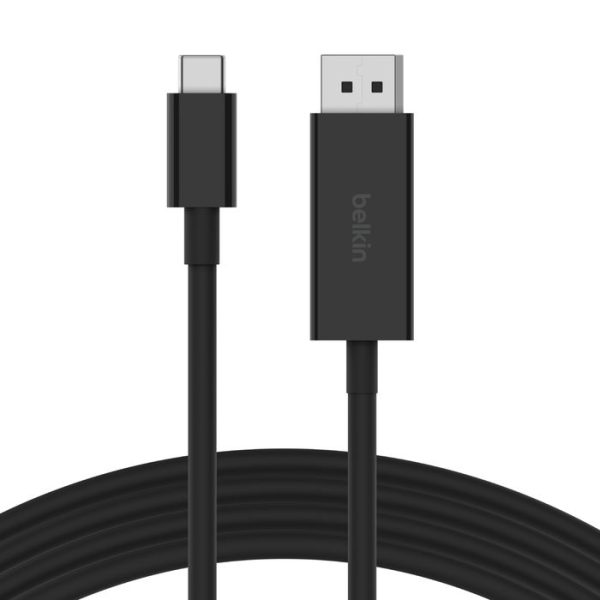 Belkin USB-C to DisplayPort 1.4 M/M Kábel 2m Fekete