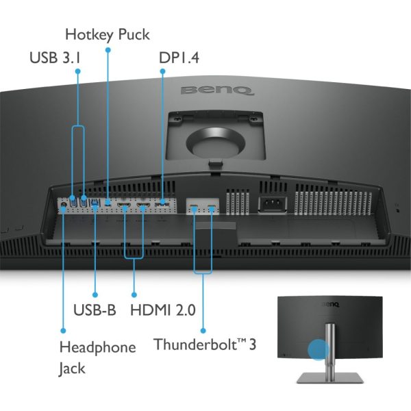 Benq 27" PD2725U IPS LED Monitor - Image 10