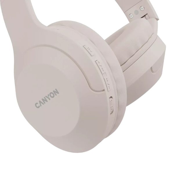 Canyon CNS-CBTHS3BE Bluetooth Headset Beige - Image 3