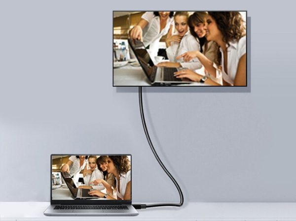 EQuip DisplayPort 1.2 Kábel 10m 4K/60Hz Fekete - Image 2