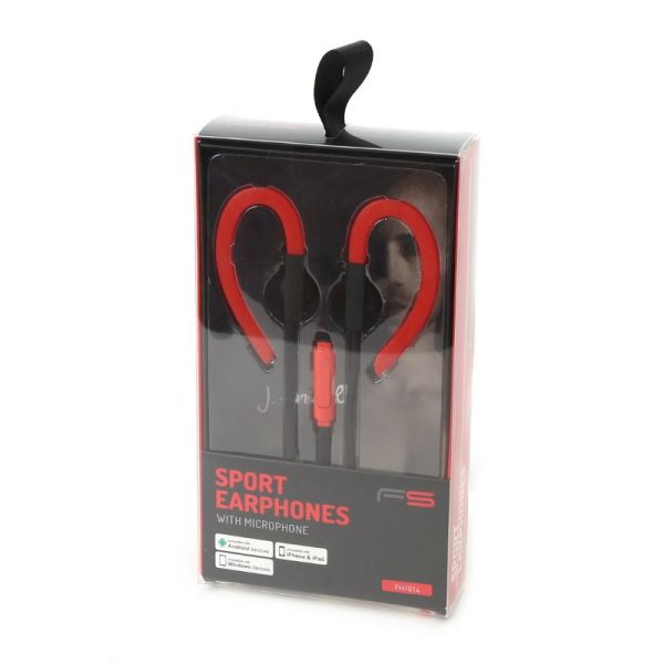 Platinet FreeStyle FH1014 In Ear Headset Black/Red - Image 2