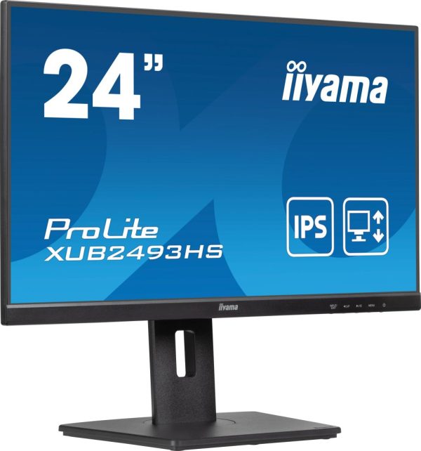 iiyama 24" ProLite XUB2493HS-B6 IPS LED Monitor - Image 2