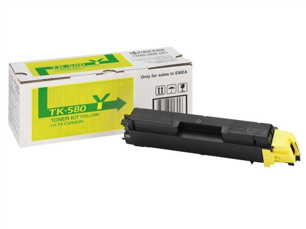 Kyocera TK-580Y Yellow toner