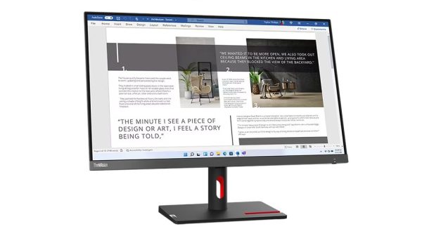 Lenovo 27" ThinkVision S27i-30 IPS LED Monitor - Image 3