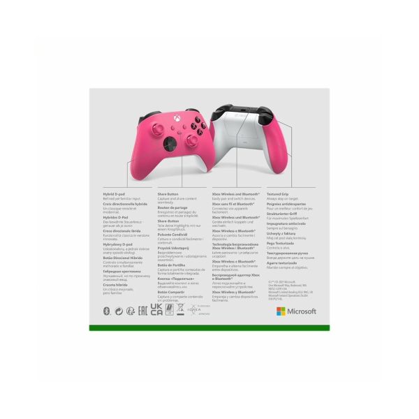 Microsoft Xbox Series X/S Wireless/Bluetooth Gamepad Deep Pink - Image 6