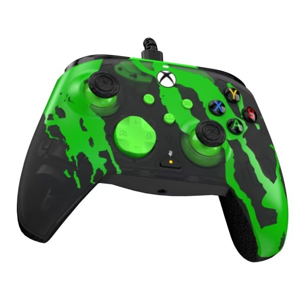 PDP Rematch Glow Adevanced Jolt USB Gampead Green Glow in the Dark - Image 7