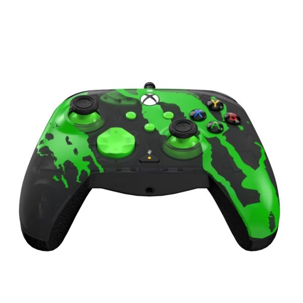 PDP Rematch Glow Adevanced Jolt USB Gampead Green Glow in the Dark - Image 9