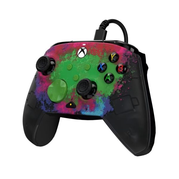 PDP Rematch Glow Adevanced USB Gamepad Space Dust Glow in the Dark - Image 2