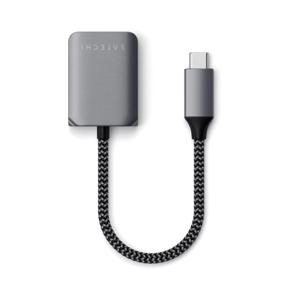 Satechi USB-C to 3.5mm Audio & PD Adapter Space Grey - Image 3