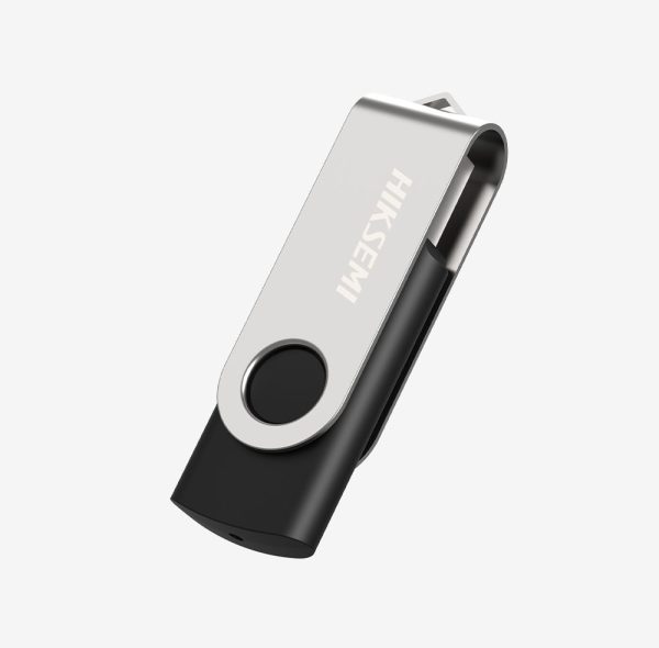 HikSEMI 32GB USB2.0 Rotary M200S Black/Grey - Image 3