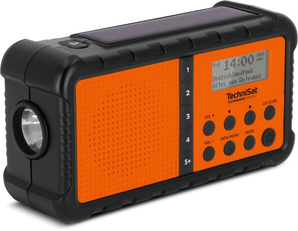 Technisat Techniradio Solar 2 Black/Orange - Image 2