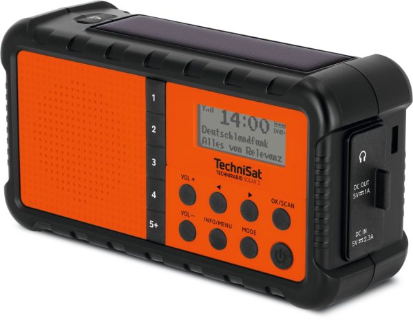 Technisat Techniradio Solar 2 Black/Orange - Image 3