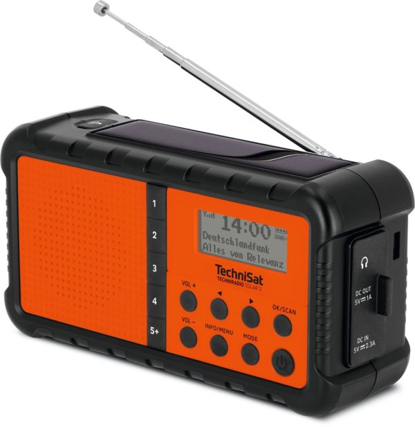 Technisat Techniradio Solar 2 Black/Orange - Image 4