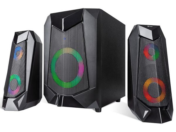 Tracer 2.1 Hi-Cube RGB Flow Bluetooth Speaker Black