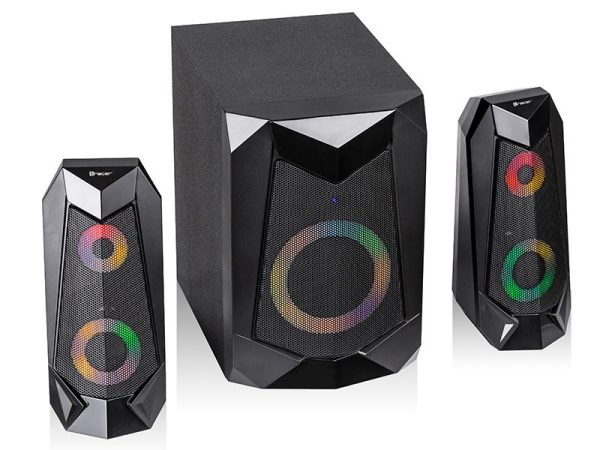 Tracer 2.1 Hi-Cube RGB Flow Bluetooth Speaker Black - Image 2